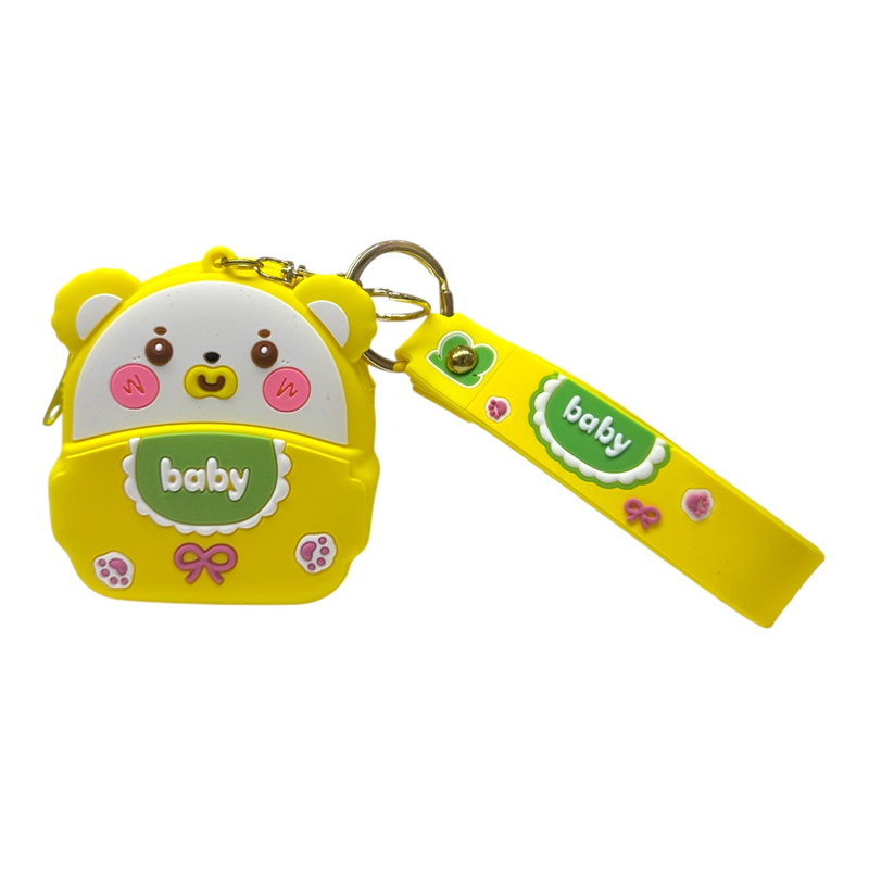 BABY AYICIK MODELİ CÜZDAN ANAHTARLIK FERMUARLI