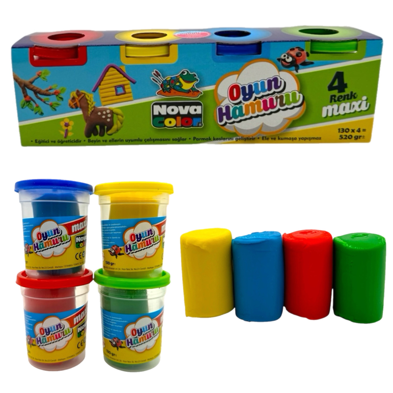 NOVA COLOR OYUN HAMURU 4 RENK