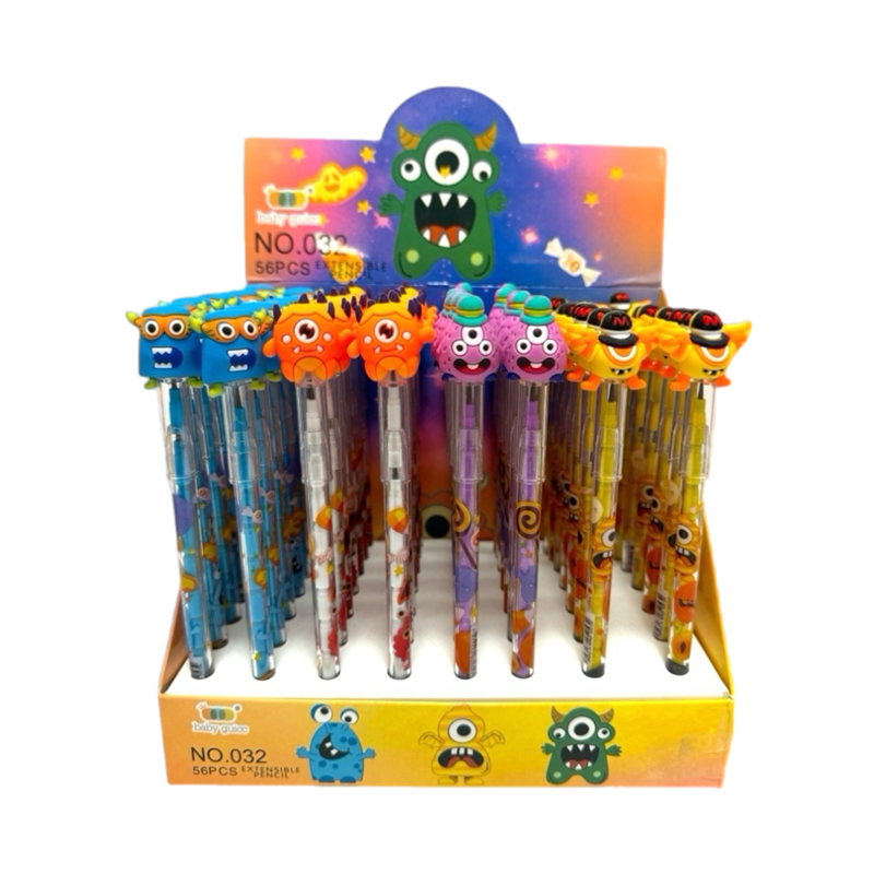 032 MONSTER GEÇMELİ KALEM 56LI PAKET