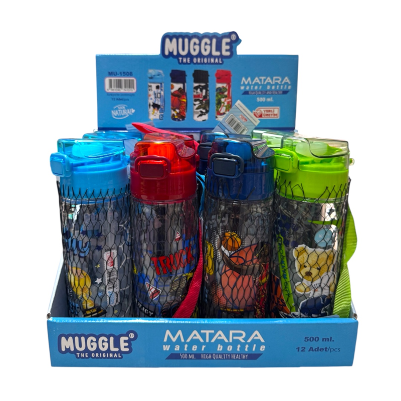 MUGGLE 1508 ERKEK MATARA 500 ML 12Lİ PAKET