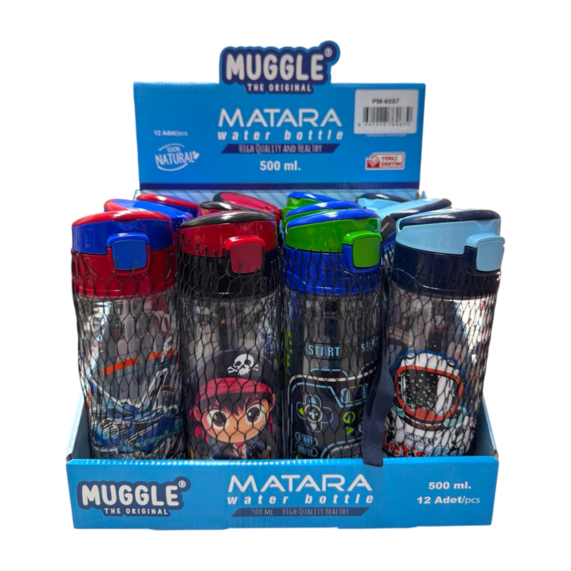 MUGGLE 6057 ERKEK MATARA 500 ML 12Lİ PAKET