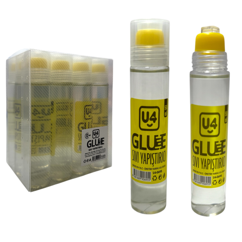 U-4 GLUE SIVI  YAPIŞTIRICI 12'Lİ PAKET