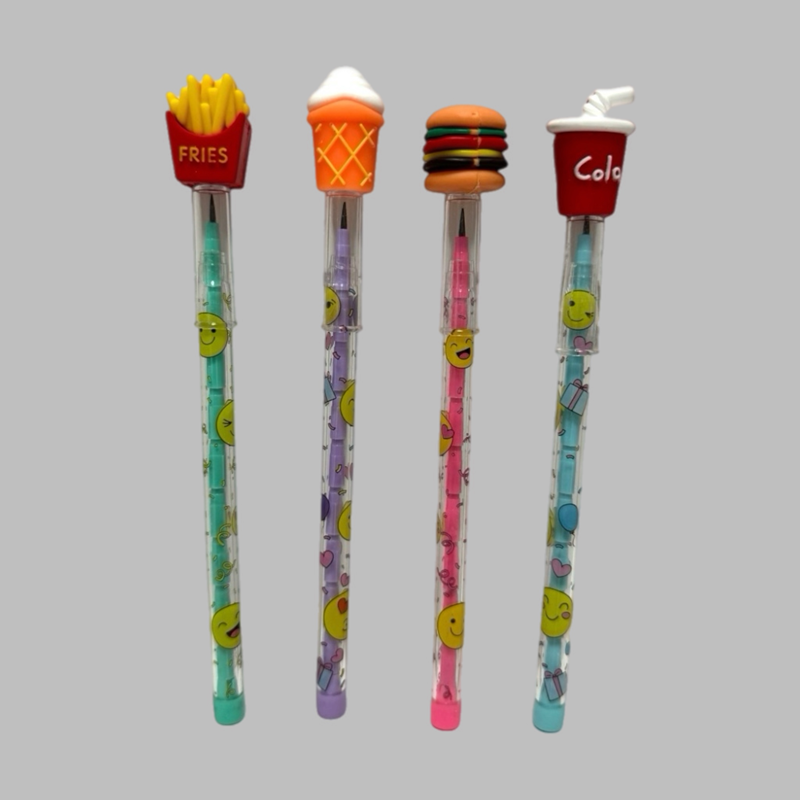 231119-7 FAST FOOD GEÇMELİ KALEM 48Lİ PAKET