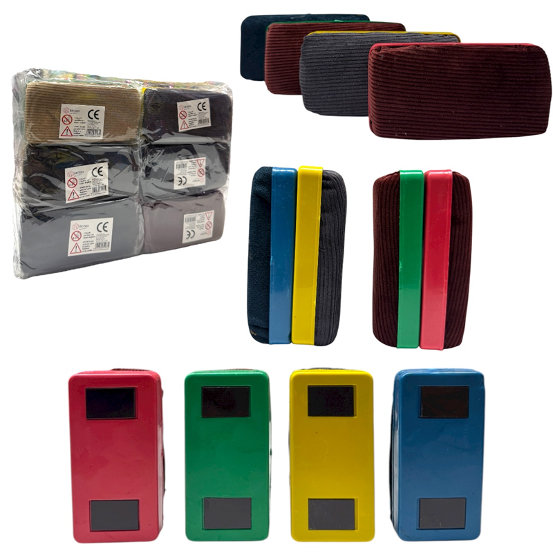 BEİMO KÜÇÜK MIKNATISLI TAHTA SİLGİSİ 12li PAKET