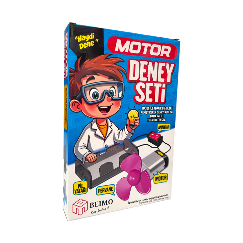 BEİMO KUTULU LÜKS MOTOR DENEY SETİ