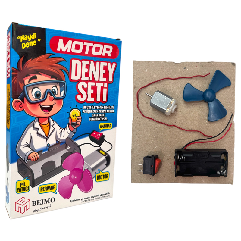 BEİMO KUTULU LÜKS MOTOR DENEY SETİ