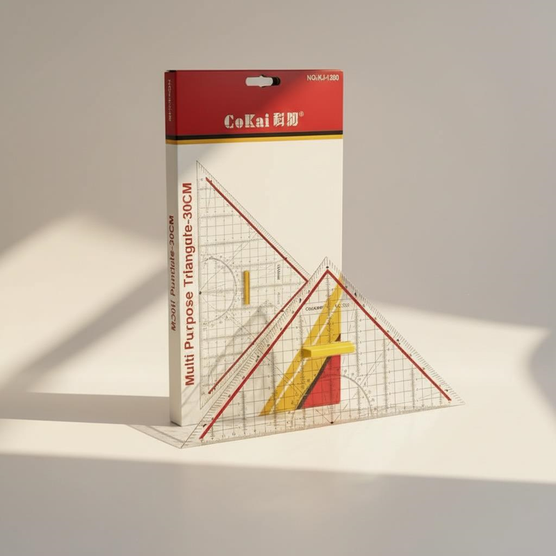 Geoderek Üçgen Cetvel , Modelist / Gemici / Mimar Cetveli