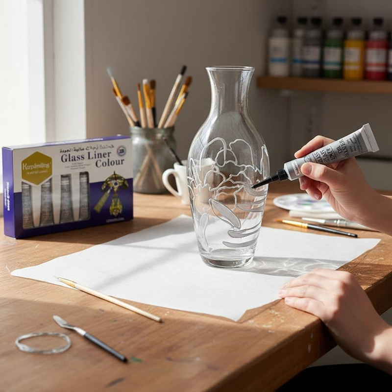 KONTÜR PASTE BOYA GÜMÜŞ 6LI PAKET