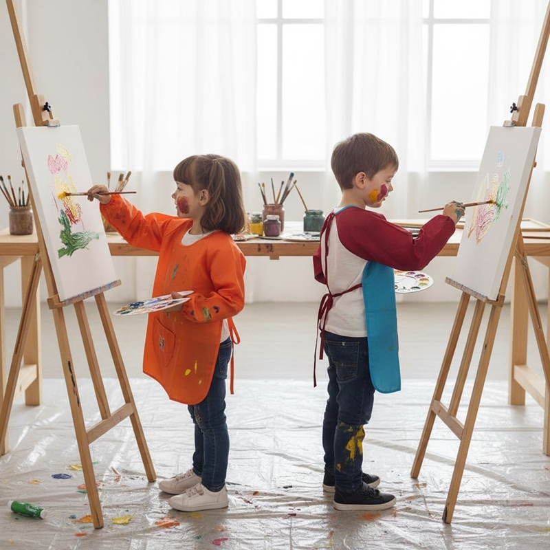 BEİMO BOYAMA ÖNLÜĞÜ 4/5/6 BEDEN KARIŞIK 24LÜ PAKET