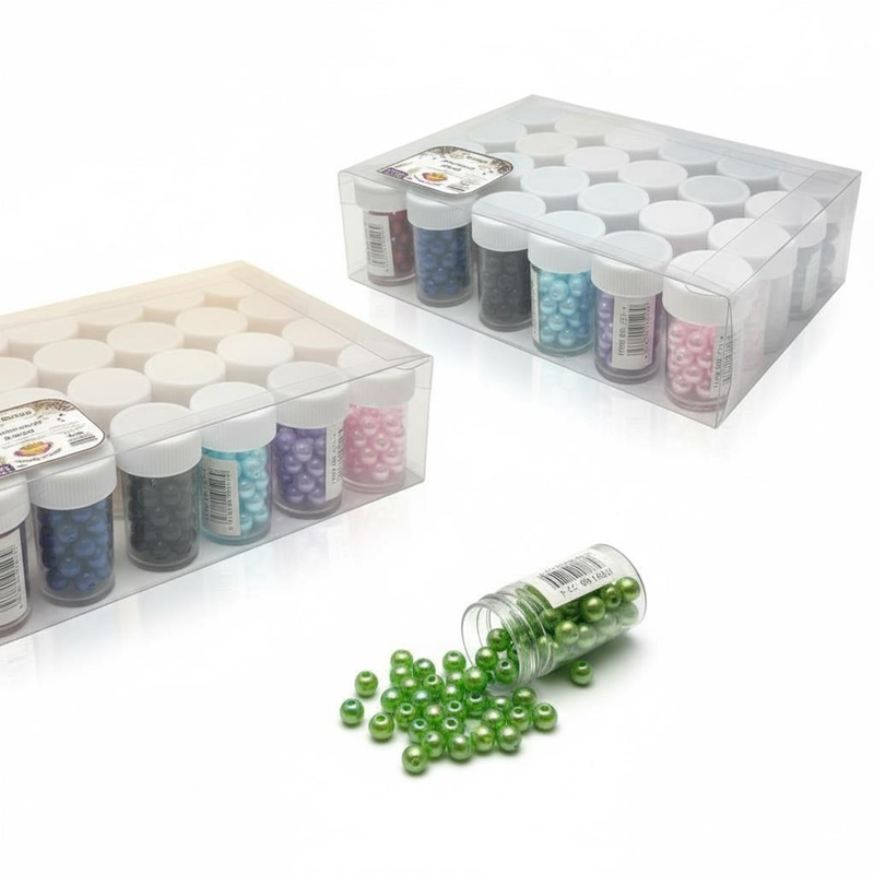 Renkli Tuzluk Modeli Karışık Boncuk 24'Lü Paket Renkli Tuzluk Modeli Karışık Boncuk 24'Lü Paket