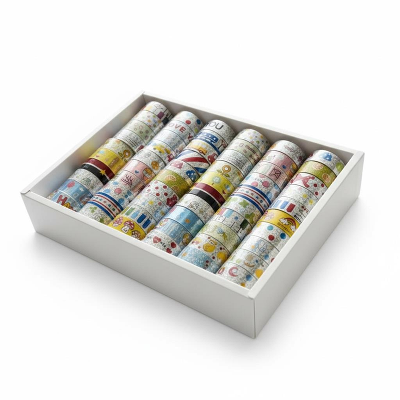 6006-B Hologramlı Desenli Bant 60Lı Paket