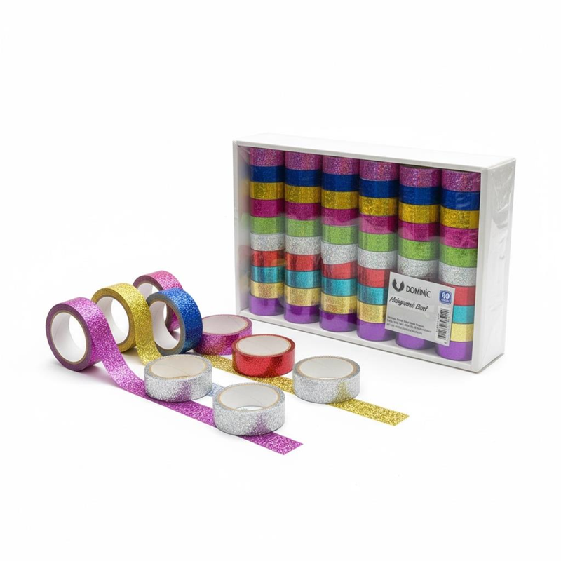 CK-6002 Hologramlı Desenli Bant 60'Lı Paket