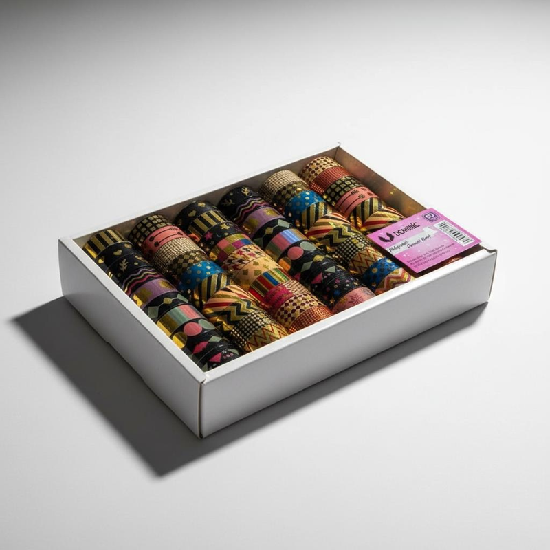 6006-A Hologramlı Desenli Bant 60Lı Paket