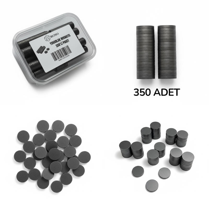 Yuvarlak Kömür Mıknatıs 3*15 Mm 350'Li Paket