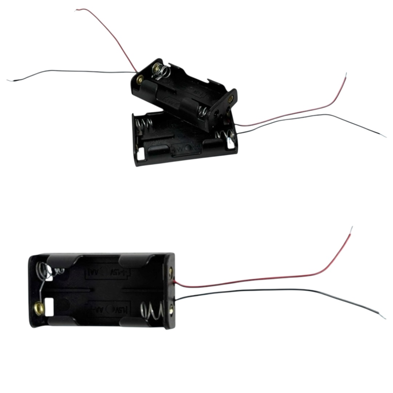 Pil Yatağı Çift Hazneli Pil Yuvası 100'Lü