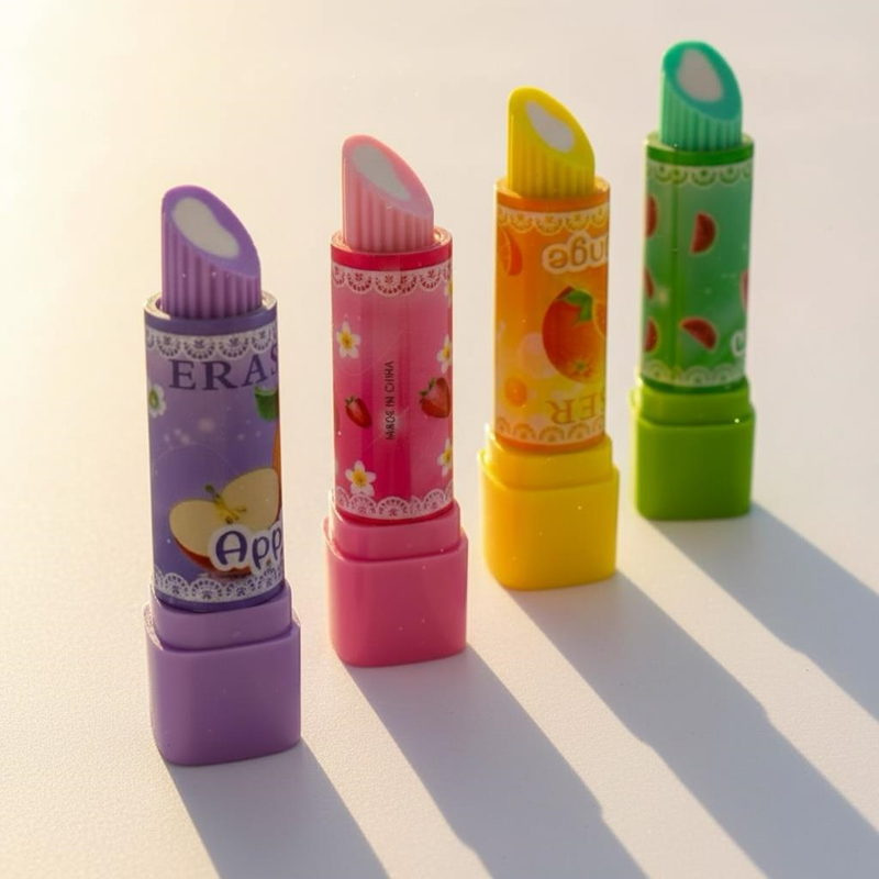 Ruj Silgi Çevirmeli Meyveler Serisi 36'Lı Paket