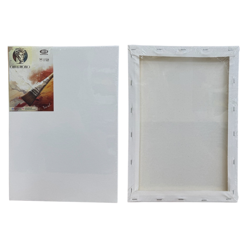 Tuval 25*35 Cm %100 Kaliteli Kumaş Arkadan Zımbalı