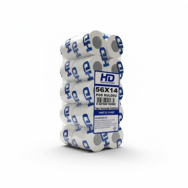 56*14 Metre Pos Rulosu 10'Lu Paket (TSE Belgeli) 56*14 Metre Pos Rulosu 10'Lu Paket (TSE Belgeli)
