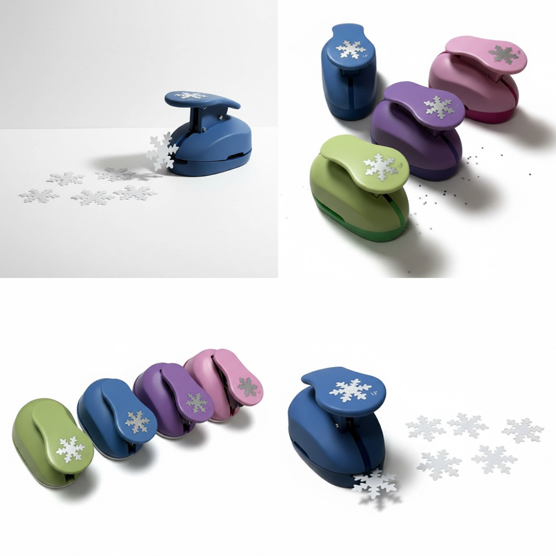 Kar Tanesi Şekilli Delgeç Büyük Boy 1.5 İnç 10'Lu Paket