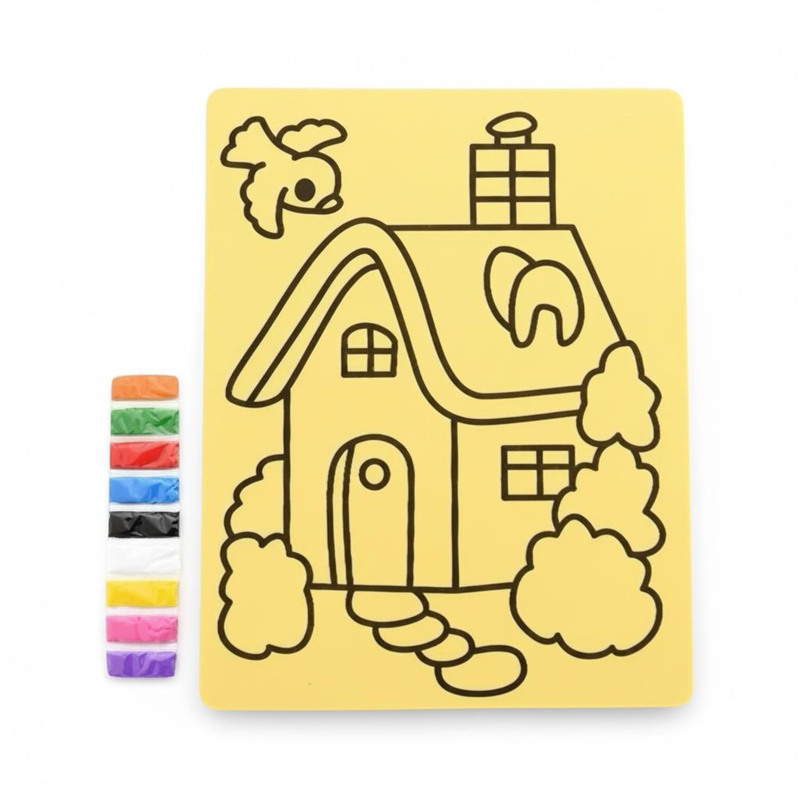 Kum Boyama Çalışma Seti (İthal Ürün)