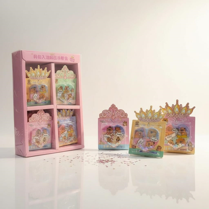 Capy Bara Sulu Zincirli Mini Not Defteri 24'Lü Paket