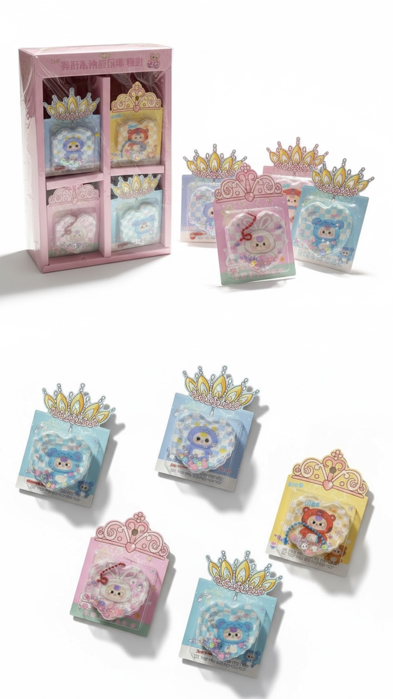 BEİMO NO.1026 BABY THREE MİNİ ZİNCİRLİ SULU DEFTER 24LÜ PAKET*30