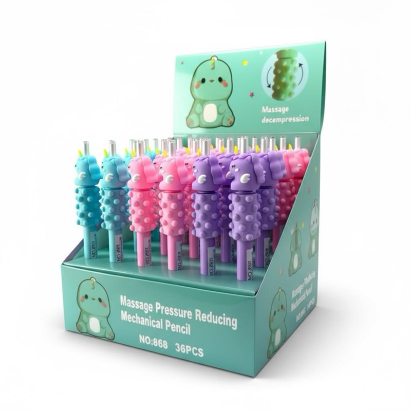 No.868 Unicorn Modeli Gövdesi Masaj Yapan Versatil 0.7 Uçlu 36'Lı Paket No.868 Unicorn Modeli Gövdesi Masaj Yapan Versatil 0.7 Uçlu 36'Lı Paket