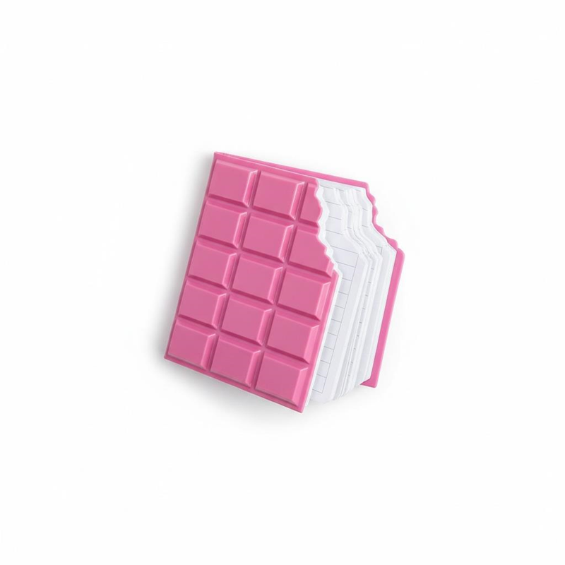 Çilekli Çikolata Kokulu Dikdörtgen Not Defteri 8*10 Cm