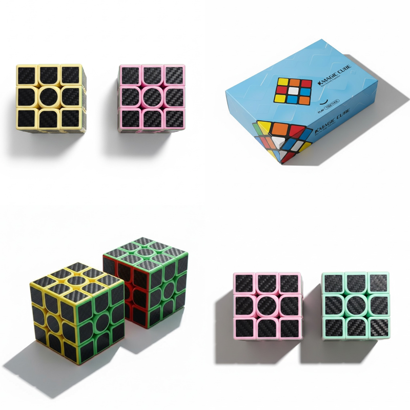 No.355-A Pastel Renkler Lüx Zeka Küpü 6'Lı Paket