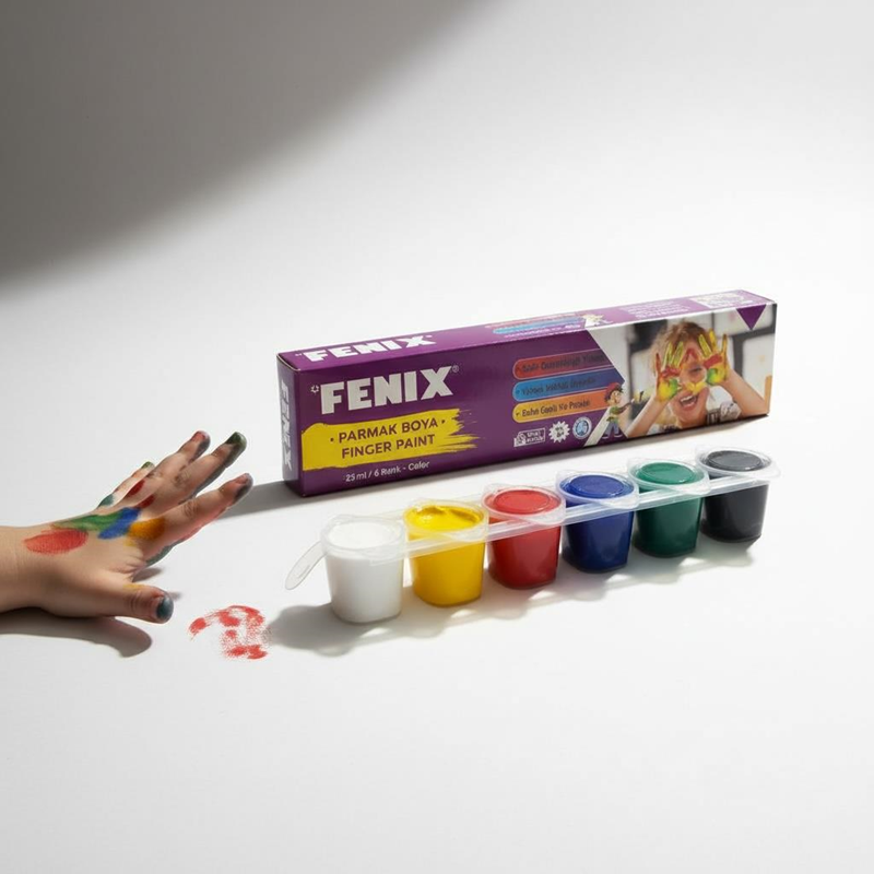 Fenix 6 Renk Şişe Parmak Boyası 25 Ml