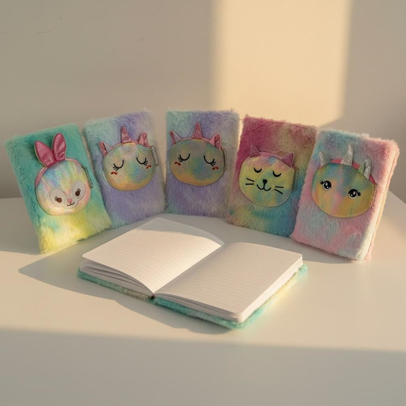 No.Pls2 A-5 Peluşlu Fermuarlı Hatıra Defteri 80 Yaprak No.Pls2 A-5 Peluşlu Fermuarlı Hatıra Defteri 80 Yaprak