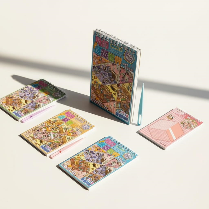 BEİMO LABUBU MODELİ GİYDİRMELİ STİCKER DEFTERİ 24LÜ PAKET