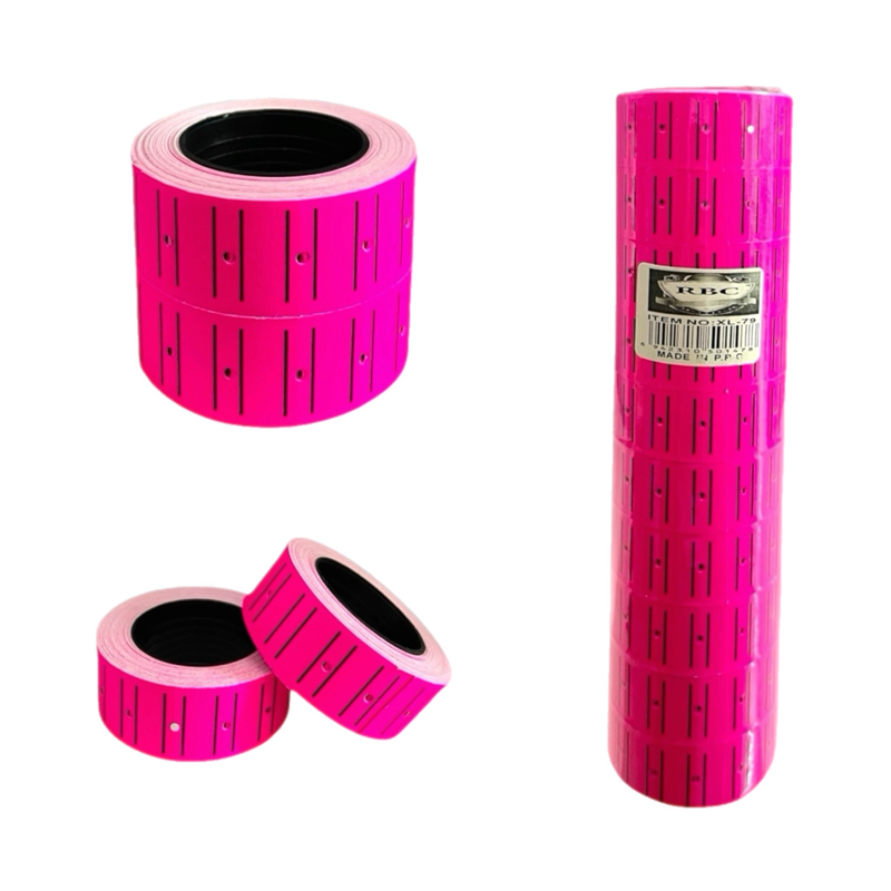 PEMBE METO ETİKETİ 10LU PAKET