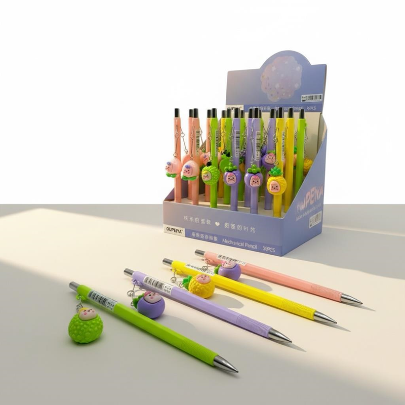 No.5685 Meyveler Serisi Sallanan Versatil Kalem 0.7 Uçlu 36'Lı Paket