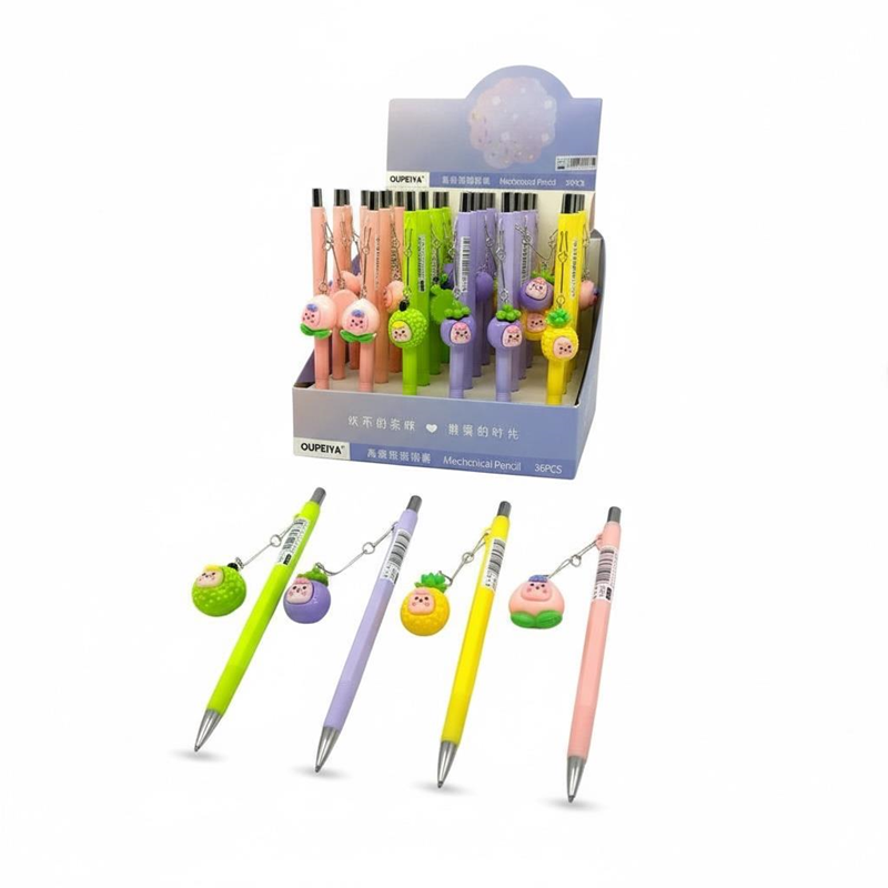 No.5685 Meyveler Serisi Sallanan Versatil Kalem 0.7 Uçlu 36Lı Paket