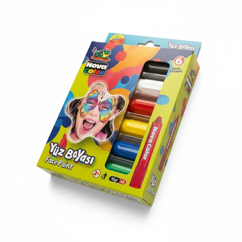 Nova Color 6 Renk Yüz Boyası
