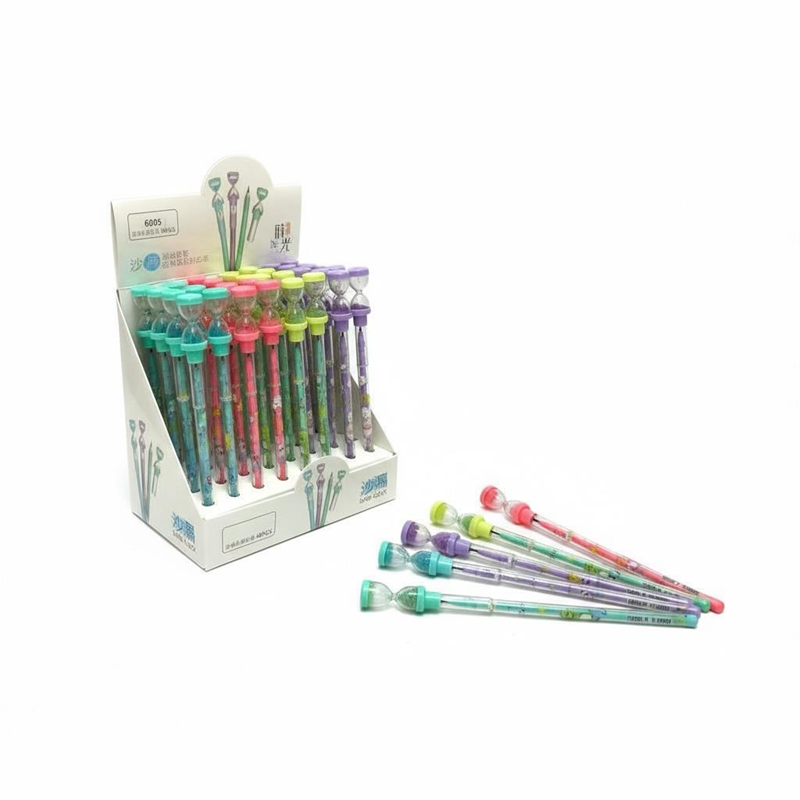 No.6005 Kum Saati Modeli Geçmeli Yumurtlayan Kalem 48'Li Paket