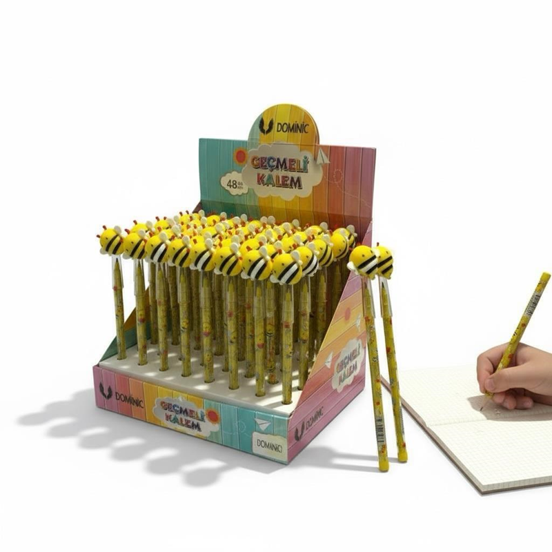 No.933 Arı Maya Modeli Geçmeli Yumurtlayan Kalem 48'Li Paket