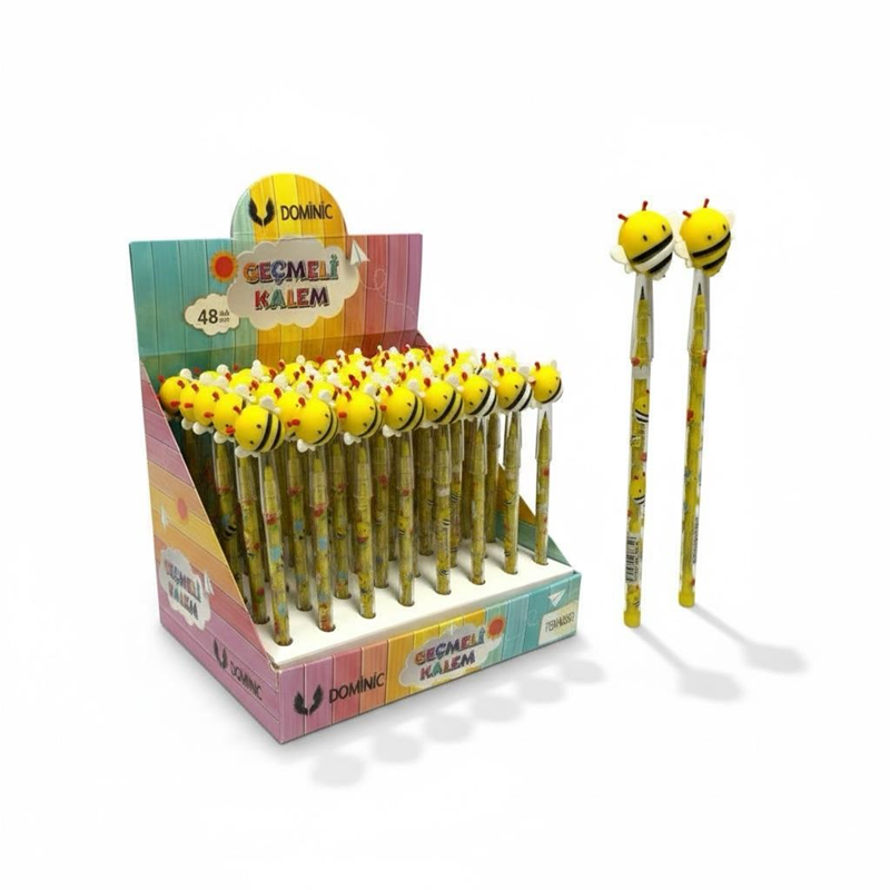 No.933 Arı Maya Modeli Geçmeli Yumurtlayan Kalem 48Li Paket