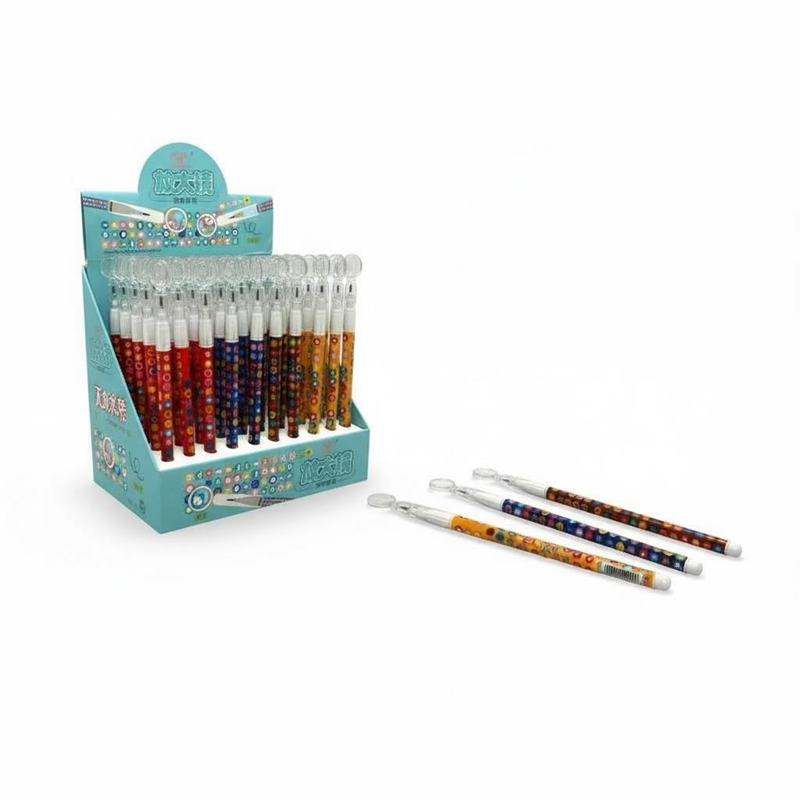 No.010 Mercekli Geçmeli Yumurtlayan Kalem 60Lı Paket