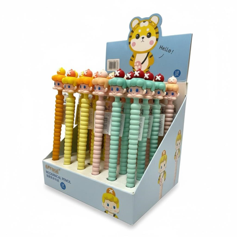 No.9987 Renkli Girls Figürü Versatil Kalem 0.7 Uçlu 36'Lı Paket No.9987 Renkli Girls Figürü Versatil Kalem 0.7 Uçlu 36'Lı Paket