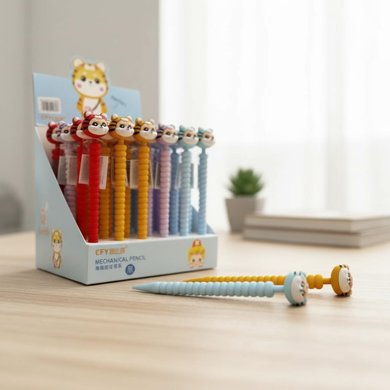 No.9989 Sevimli Kedi Figürü Versatil Kalem 0.7 Uçlu 36'Lı Paket No.9989 Sevimli Kedi Figürü Versatil Kalem 0.7 Uçlu 36'Lı Paket