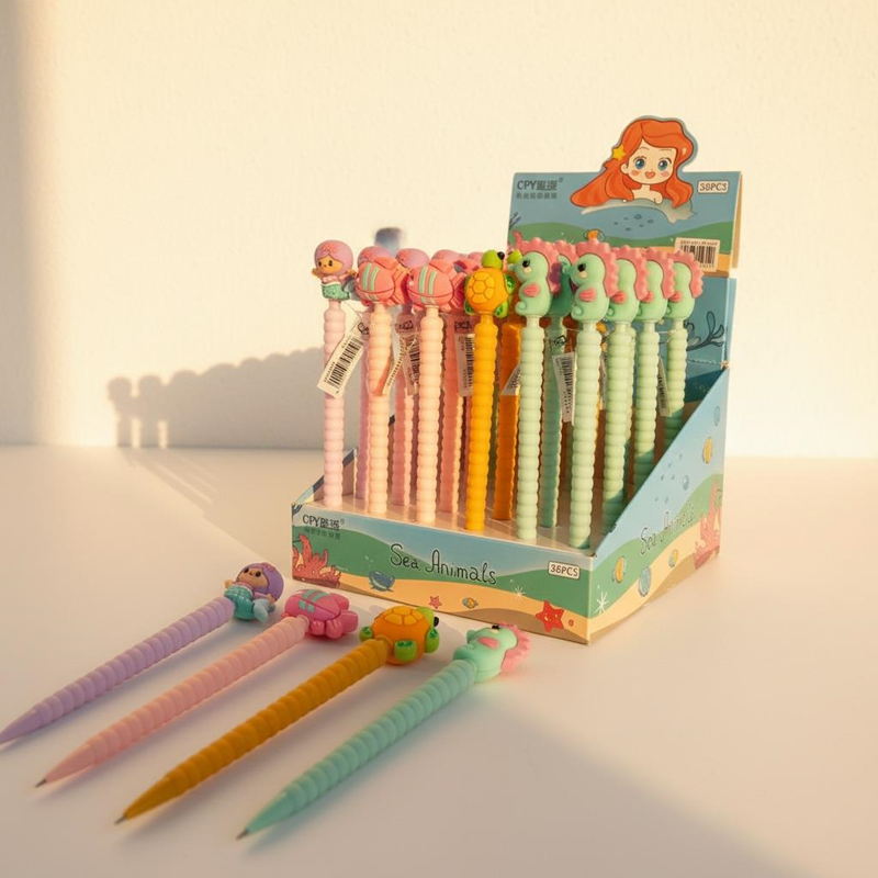 No.9210 Deniz Hayvanları Figürü Versatil Kalem 0.7 Uçlu 36'Lı Paket No.9210 Deniz Hayvanları Figürü Versatil Kalem 0.7 Uçlu 36'Lı Paket