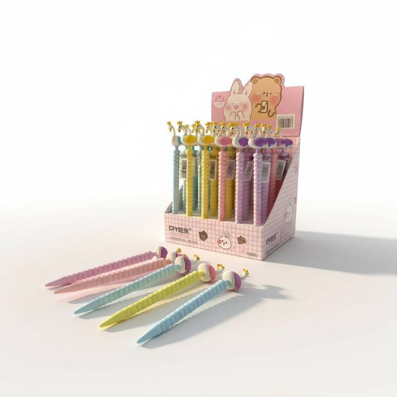 No.9992 Flamingo Figürü Versatil Kalem 0.7 Uçlu 36'Lı Paket