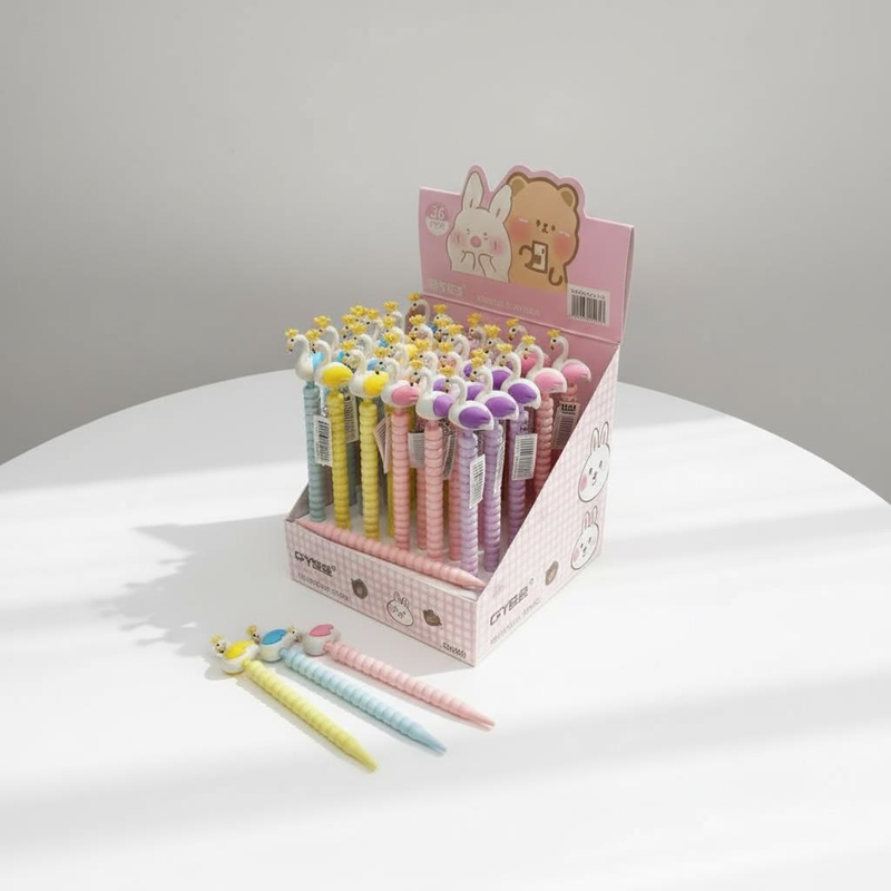 No.9992 Flamingo Figürü Versatil Kalem 0.7 Uçlu 36'Lı Paket No.9992 Flamingo Figürü Versatil Kalem 0.7 Uçlu 36'Lı Paket