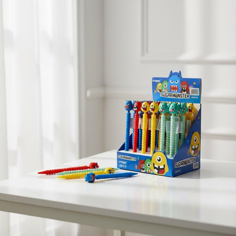 No.9217 Monster Figürü Versatil Kalem 0.7 Uçlu 36'Lı Paket No.9217 Monster Figürü Versatil Kalem 0.7 Uçlu 36'Lı Paket