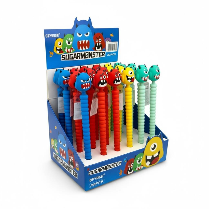 No.9217 Monster Figürü Versatil Kalem 0.7 Uçlu 36Lı Paket