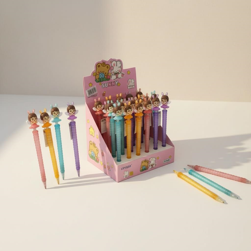 No.9212 Kanatlı Girls Figürü Versatil Kalem 0.7 Uçlu 36'Lı Paket No.9212 Kanatlı Girls Figürü Versatil Kalem 0.7 Uçlu 36'Lı Paket