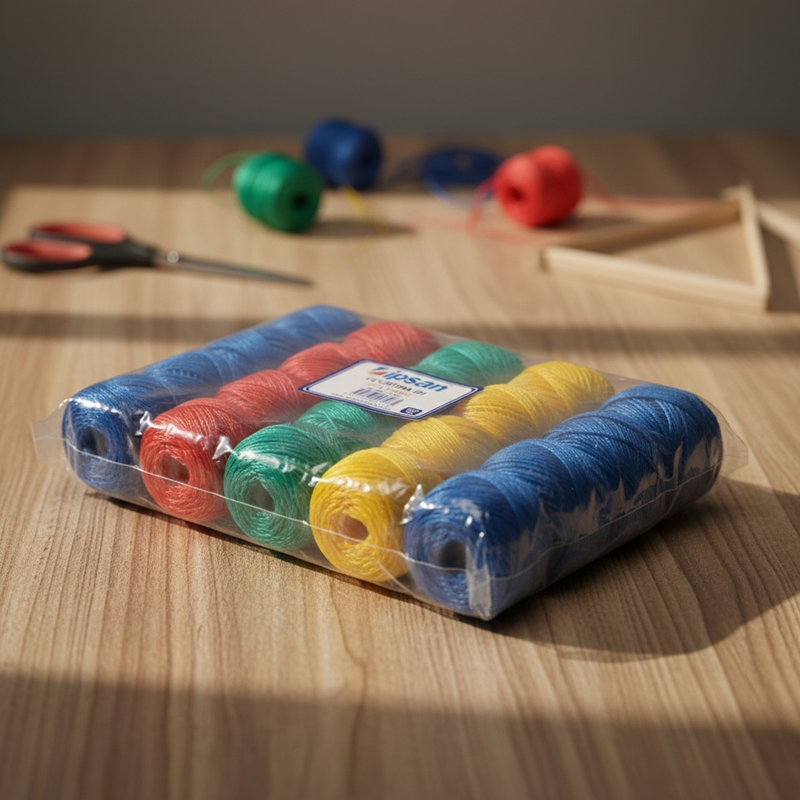 Uçurtma İpi Renkli 20'Li Paket