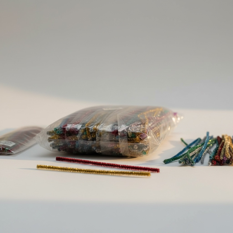 Simli Şönil 30 Cm 20'Li Poşet 12'Li Paket